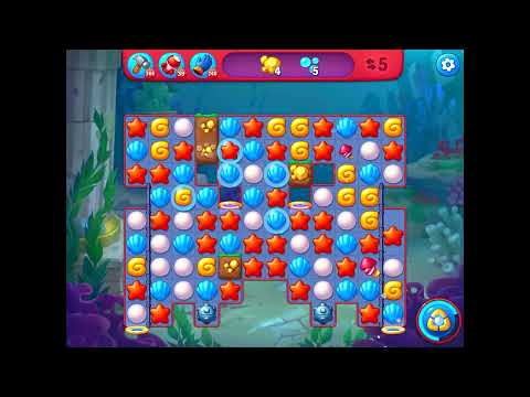 Fishdom Hard level 5884 no boosters フィッシュダム ハード [Friend's]