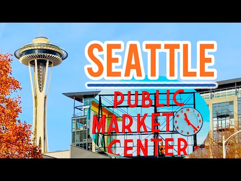 First Time in Seattle 🇺🇸 | Pike Place Market, Space Needle & Amtrak to Canada 🇨🇦