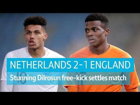 Netherlands U21s vs England U21s (2-1) | Under-21s Highlights
