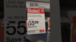 So many great Lego Deals at Target!! #shorts #lego #blackfriday