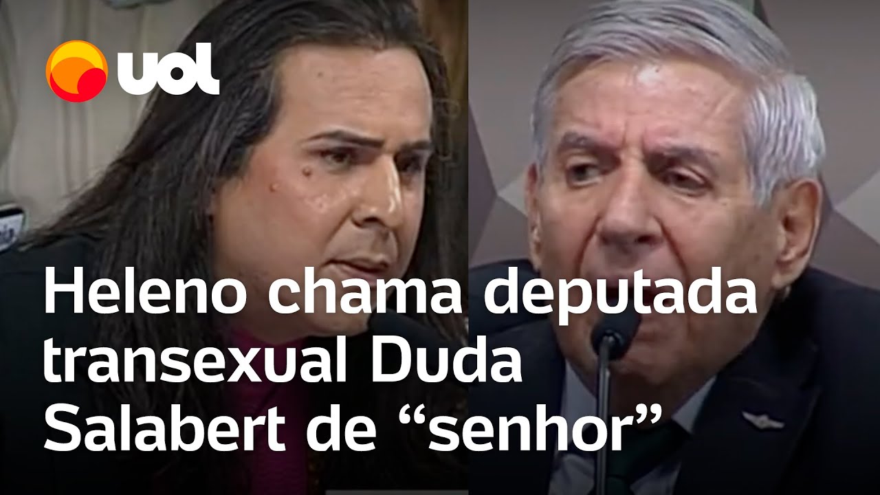 General Heleno chama deputada transexual Duda Salabert de 'senhor': 'É a senhora'