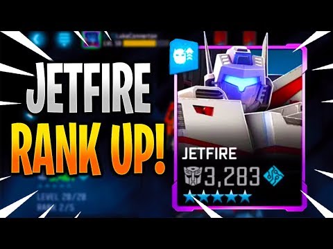 5 STAR JETFIRE RANK UP! - Transformers: Forged To Fight