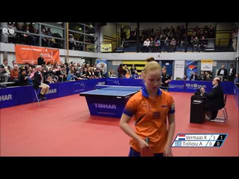 Kim Vermaas vs Aikaterini Toliou | Netherlands vs Greece (7 maart 2017)