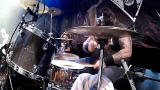 Asphyx Drum Cam Turock Open Air 2016