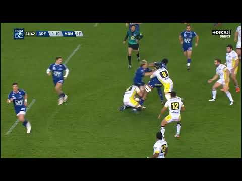 levi Douglas highlights Grenoble - Mont de Marsan 32-19