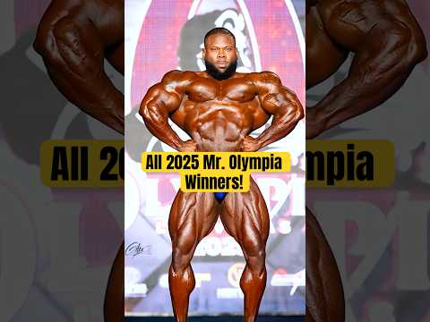 ALL 2025 Mr. Olympia Winners!