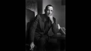 Noel Coward &quot;I travel alone&quot; with Carroll Gibbons on piano 1934