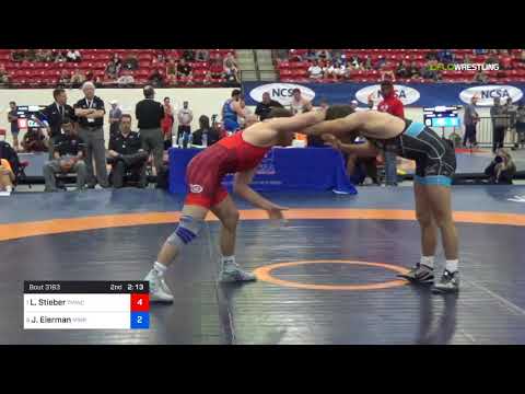 2018 Marine Corps US Open/Senior Men's Freestyle 65 Quarters - Logan Stieber (TMWC) Vs. Jaydin Eie