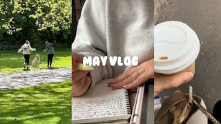 sub) vlog | 英語勉強を頑張る日々🪞☁️ | エディンバラでアフタヌーンティー🧁🫖