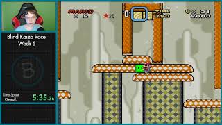 SMW Blind Kaizo Race Week 5 - 7 Segment Sprint by Patrickgh3