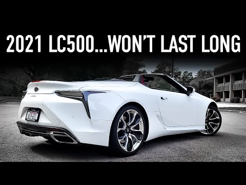 2021 Lexus LC 500 Convertible Review...Get It While You Can