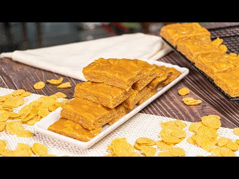 No-Bake PEANUT BUTTER CORN FLAKES Cereal Bar | Recipes.net