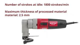WORTEX EMS 2550 Sheet shears