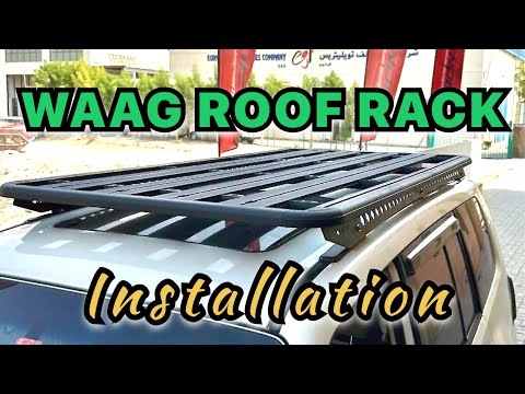 Pajero Flat Roof Rack installation #mitsubishipajero #mitsubishimontero #roofrack #install #overland