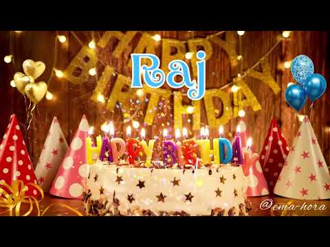 RAJ Happy Birthday to you||Happy Birthday Song RAJ👨🎂