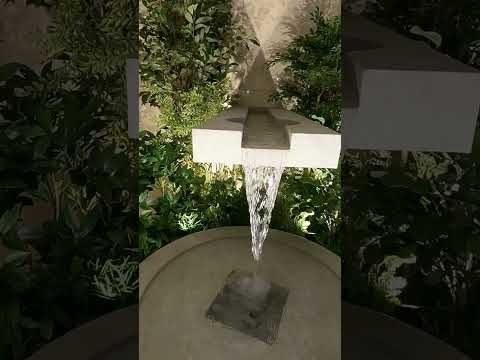 ホテルエントランス　水盤動画(株式会社アクア・アート)