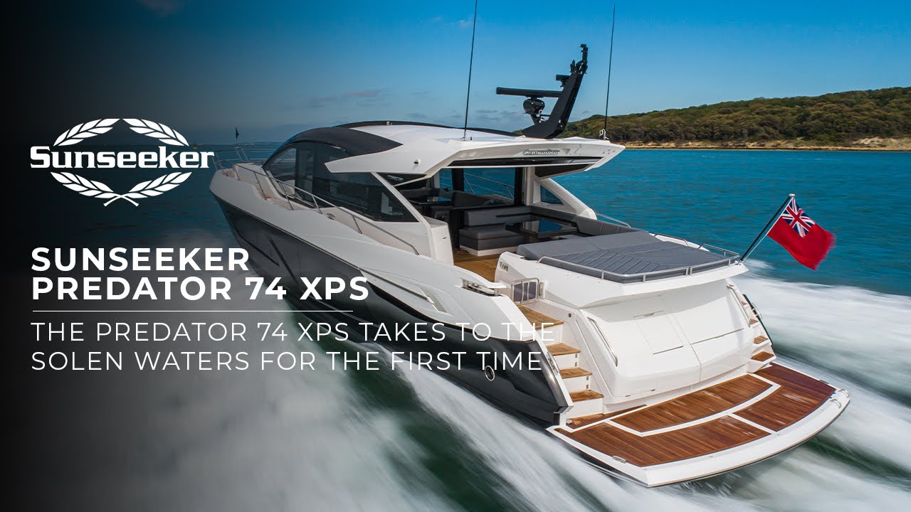 Sunseeker Predator 74 XPS - Trailer