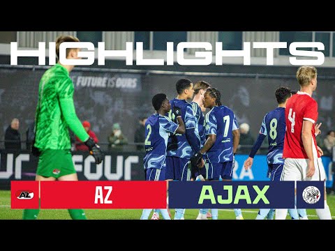 O'Niel from the spot 🎯 | Highlights Jong AZ - Jong Ajax | Keuken Kampioen Divisie