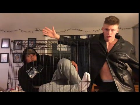 WE LOCKED OUR FRIEND IN A CAGE???