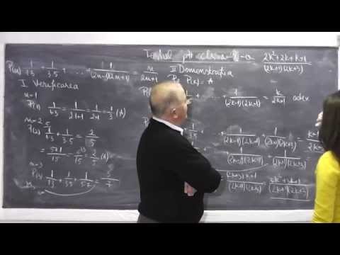 Lectia 475 - Exercitii si probleme folosind inductia matematica - Tema acasa - Clasa 10