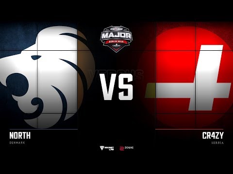 [EN] North vs CR4ZY | Map 1 – Mirage | Challengers Stage | StarLadder Major 2019