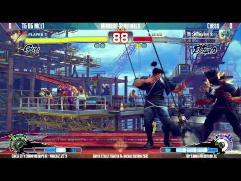 CCC3 - SSF4AE12 - Singles - [TG DG] Nice1 vs Chess