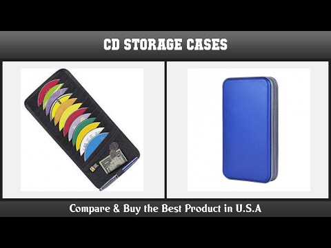 Top 10 CD Storage Cases to buy in USA 2021 | Price & Review