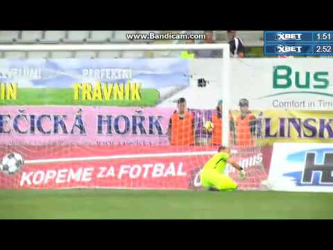 FK Jablonec 0-1 Viktoria Plzen Jan Kopic Goal Synot Liga 2017