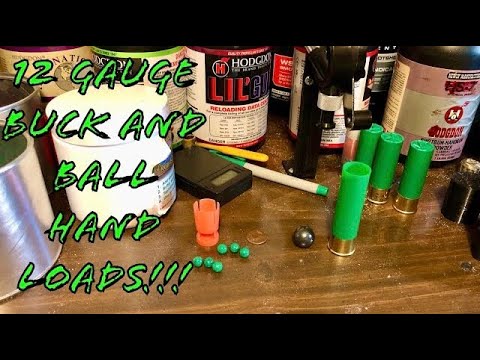 12 Gauge 3” Buck And Ball Hunting Load!
