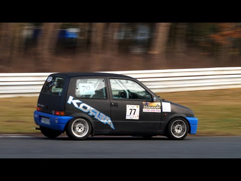 Szymon Hamelka, Fiat Cinquecento - II SuperOES Tor Poznań - 08.02.2025