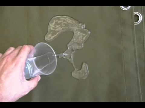 Industrial strength canvas tarps