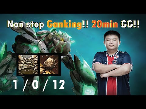 Non stop Ganking! | XinQ Tiny | PSG.LGD vs Aster.Aries game 2 | [Full Game Player Perspective]