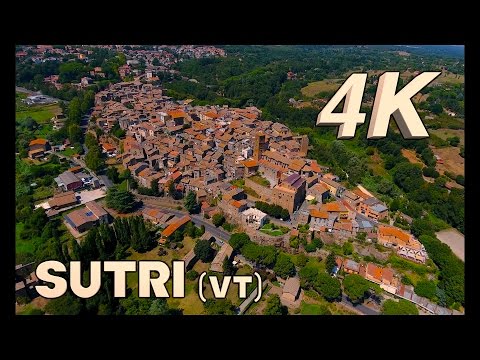 InFlight History 4K - Sutri 4K (Viterbo) Drone 4K View