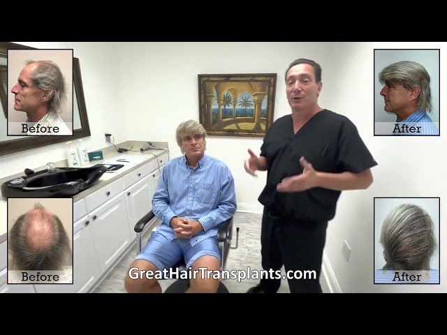 Dr  Brett Bolton Patient Mark MaxHarvest&trade; Plus

