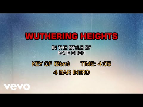 Kate Bush - Wuthering Heights (Karaoke)