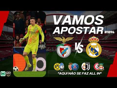 Terça-feira de playoff da Champions League com Vamos Apostar 1894.