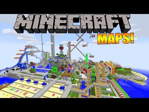 Team Ryan's EPIC Amusement Park! 🎢 Minecraft Map