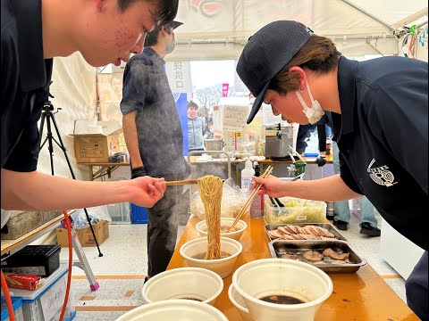 【命がけの挑戦】学生がイベントでラーメン出店！気合の入った若者が続々登場します。「ガクチカ」ここにあり！