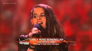 Carly Rose Sonenclar - As Long As You Love Me - X Factor USA Top 6