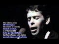 Jacques Brel traducido Mon enfance 