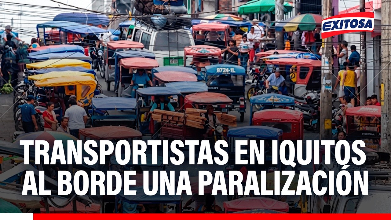 🔴🔵 Transportistas anuncian paro de 48 horas ante el alza del combustible en Iquitos