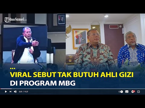 Sosok Cucun Syamsurijal Wakil Ketua DPR RI Viral Sebut Tak Butuh Ahli Gizi di MBG, Minta Maaf