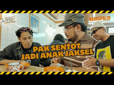 THE SCENE IS AWESOME AT WARKOPOLIM❗️MR. SENTOT LEARNS TO BE A SOUTH JAKARTA BOY❗️