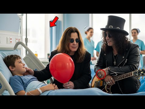 Nobody Knew Why Ozzy and Slash Were at the Hospital… Until the Boy Spoke