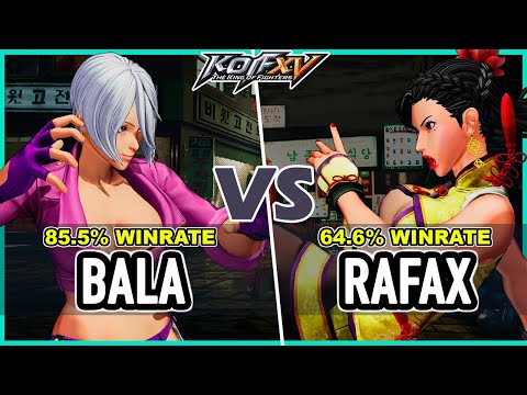 KOF XV 🔥 Bala (Ángel/K'/Iori) vs Rafax (Luong/Geese/Iori)