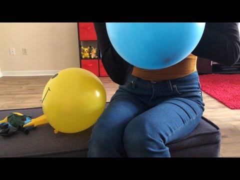 BLOW TO POP BALLOONS PART 3!!