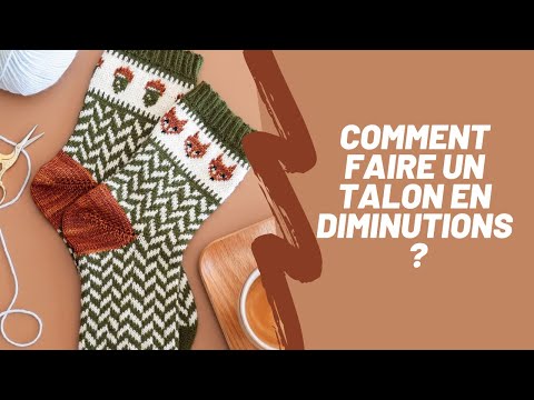 How to make a heel using decreases?