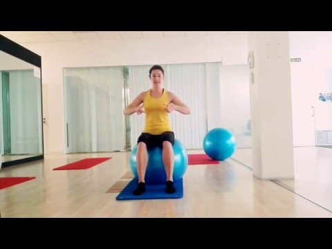 WORKOUT PILATES CON FITBALL