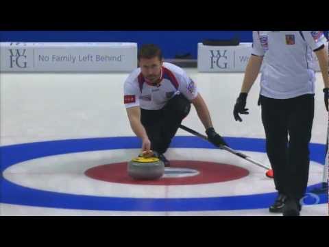 CURLING: WMCC 2013 Draw 2 CHN vs CZE - HIGHLIGHTS