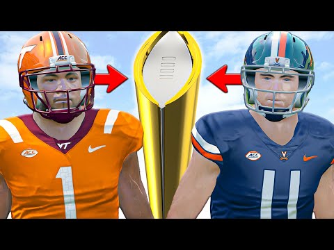 1v1 NCAA Football Rebuild | First to Championship Wins